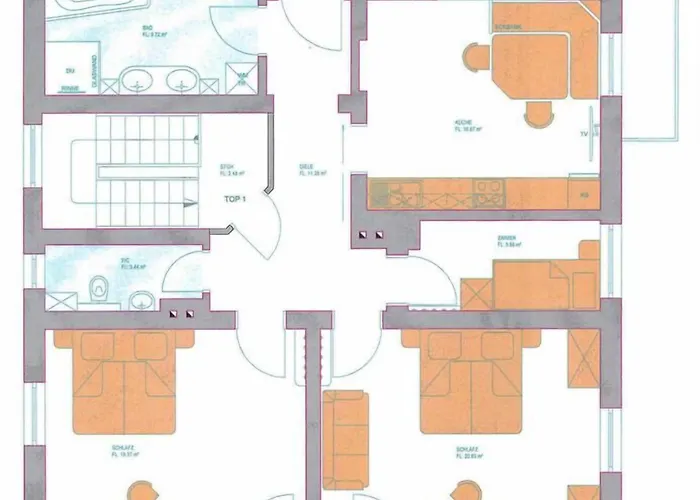 Haus Guggenberger 招待所 列兴